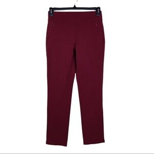 Soft Surroundings Cabernet Superla Stretch Pull-On Skinny Ankle Pants 
Size XS